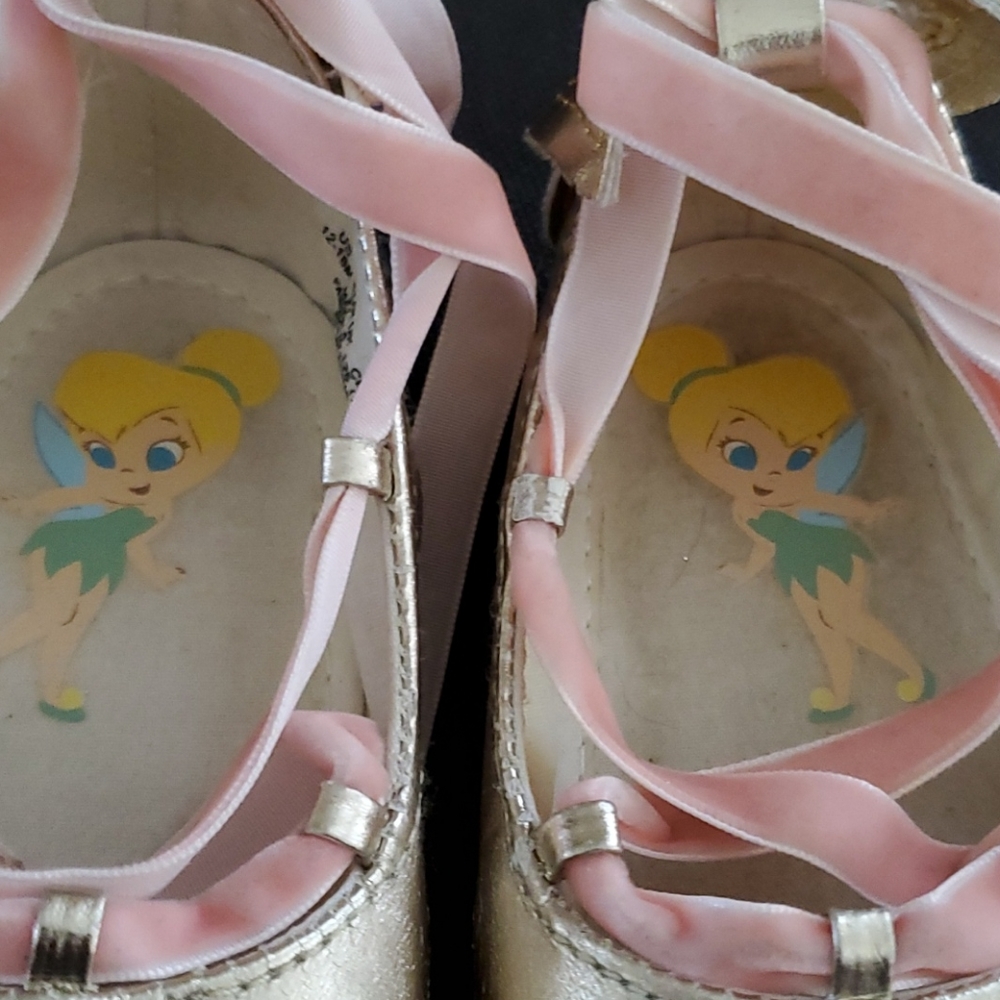 DISNEY TINKERBELL BABY GIRL DRESS SHOES - Picture 6 of 7